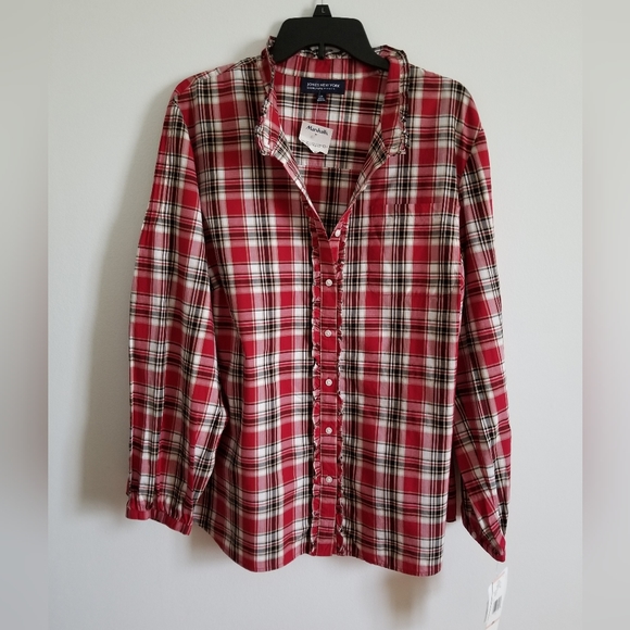 Women's Jones New York buttom down shirt size 2X - Picture 1 of 9